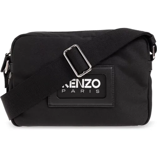 Cross Body Bags, male, , Size: ONE SIZE Shoulder bag with logo - Kenzo - Modalova