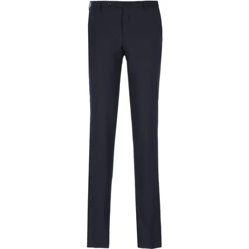 Dark Cotton Trousers with Pockets , male, Sizes: M - Incotex - Modalova