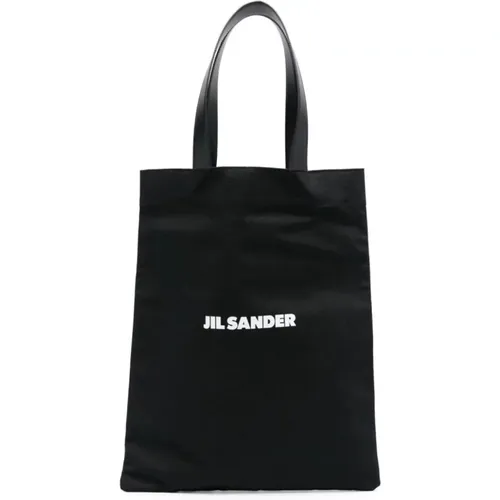 Tote Bags, female, , Size: ONE SIZE Book Tote MD - Jil Sander - Modalova