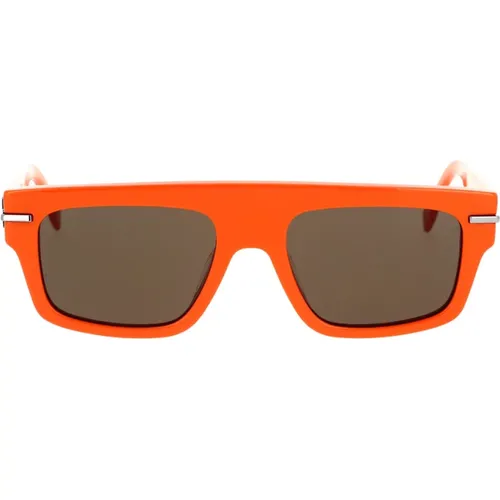 Graphy Square Sunglasses , male, Sizes: 54 MM - Fendi - Modalova