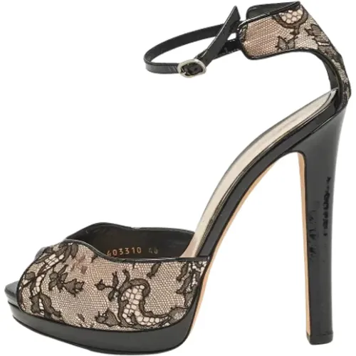 Pre-owned Pumps, female, , Size: 10 US Pre-owned Lace heels - Alexander McQueen Pre-owned - Modalova