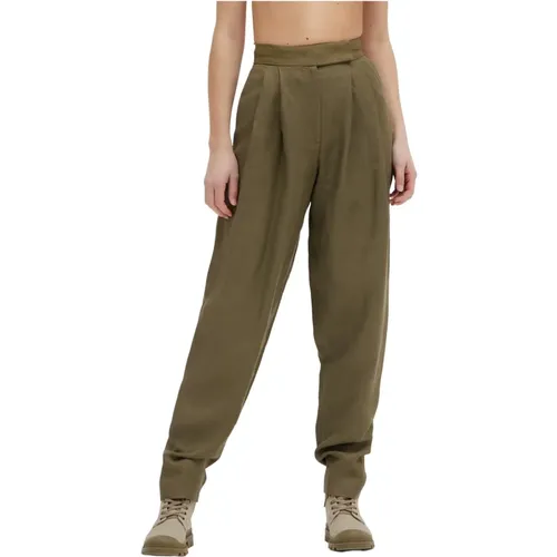 Tapered Trousers , female, Sizes: XS - Federica Tosi - Modalova