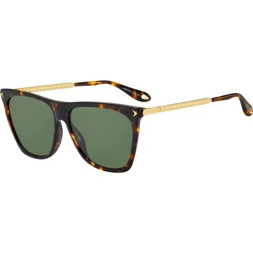 Stilvolle Sonnenbrille mit grünen Gläsern - Givenchy - Modalova