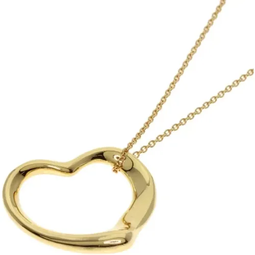 Pre-owned Jewellery, female, , Size: ONE SIZE Pre-owned Gold necklaces - Tiffany & Co. Pre-owned - Modalova