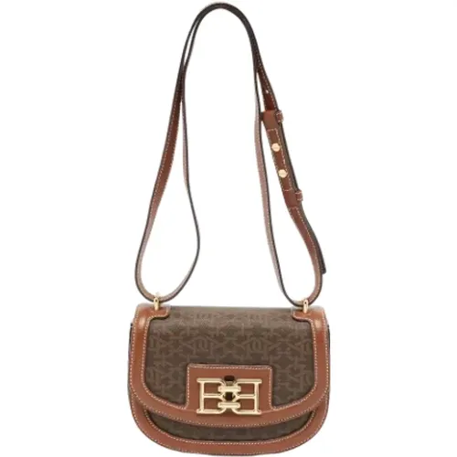 Pre-owned Cross Body Bags, female, , Size: ONE SIZE Pre-owned Coated canvas shoulder-bags - Bally Pre-owned - Modalova