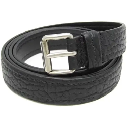 Pre-owned Belts, male, , Size: ONE SIZE Pre-owned Leather belts - Prada Vintage - Modalova