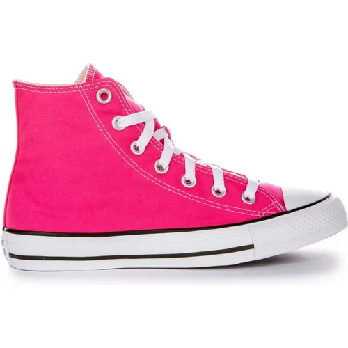 High Top Trainers in Fuchsia , female, Sizes: 4 1/2 UK, 6 1/2 UK, 4 UK, 5 UK - Converse - Modalova