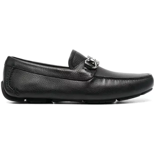 Flat Slip-On Loafers , male, Sizes: 7 UK, 5 1/2 UK, 6 1/2 UK - Salvatore Ferragamo - Modalova