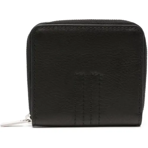 Zipped wallet , female, Sizes: ONE SIZE - Rick Owens - Modalova