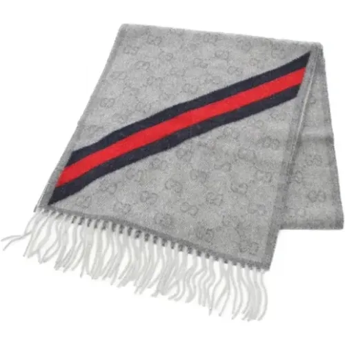 Pre-owned Wool scarves , female, Sizes: ONE SIZE - Gucci Vintage - Modalova