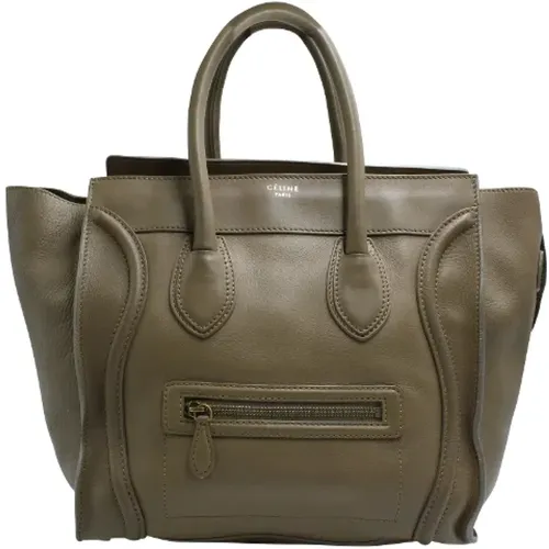 Pre-owned Handbags, female, , Size: ONE SIZE Pre-owned Leather celine-bags - Celine Vintage - Modalova