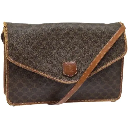 Pre-owned Cross Body Bags, female, , Size: ONE SIZE Pre-owned Leather celine-bags - Celine Vintage - Modalova