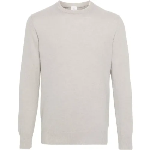 Grüner Cashmere Casual Pullover , Herren, Größe: 2XL - Eleventy - Modalova