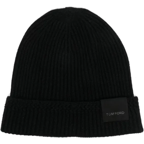Beanies, male, , Size: M Pull-On Brim Hat - Tom Ford - Modalova