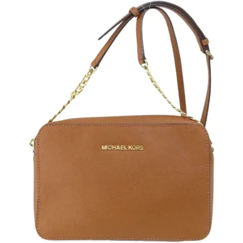 Pre-owned Cross Body Bags, female, , Size: ONE SIZE Pre-owned Leather shoulder-bags - Michael Kors Pre-owned - Modalova