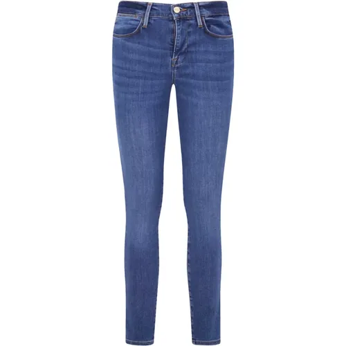 Le High Skinny Jeans Poee , Damen, Größe: W31 - Frame - Modalova