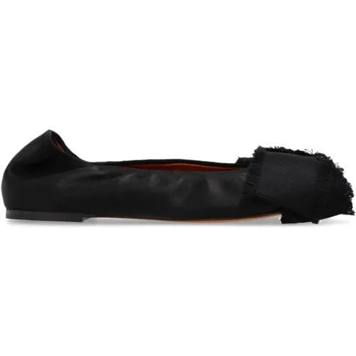 Satin Ballet Flats , Damen, Größe: 36 EU - Lanvin - Modalova