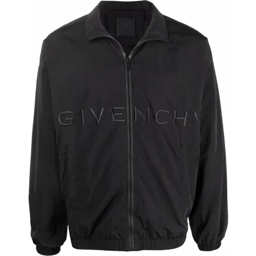 Logo Windbreaker Jacke Givenchy - Givenchy - Modalova