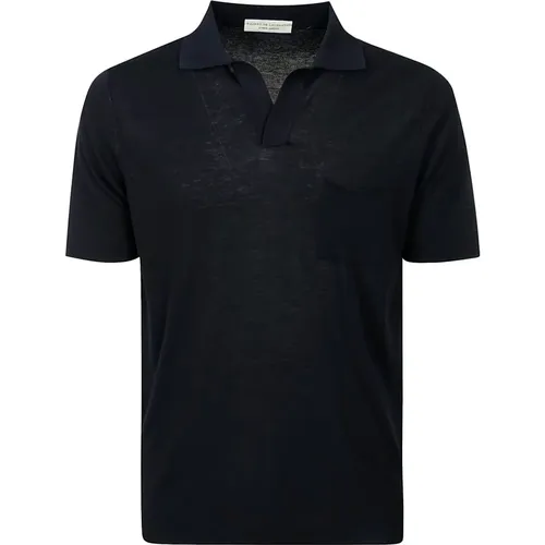 Men&amp;amp; Clothing T-Shirts Polo Shirt Ss23 , male, Sizes: L - Filippo De Laurentiis - Modalova