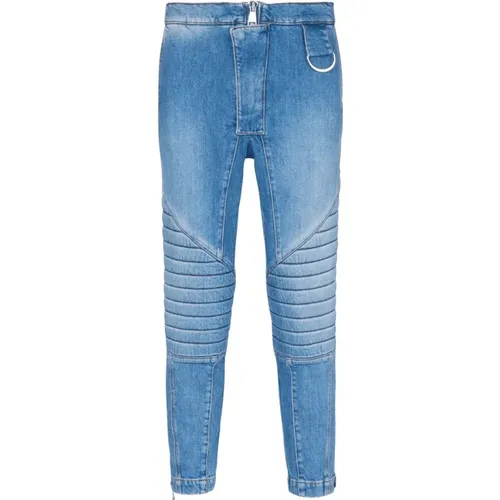 Slim Fit Low Rise Jeans Balmain - Balmain - Modalova