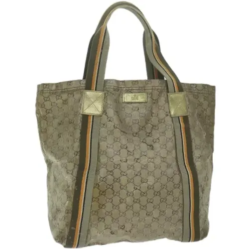 Pre-owned Canvas totes , female, Sizes: ONE SIZE - Gucci Vintage - Modalova