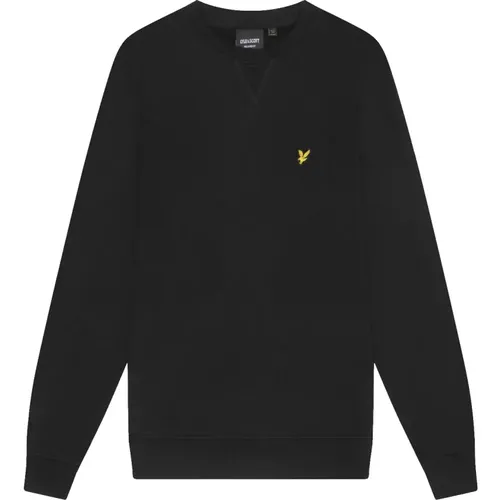 Grafischer Rundhals-Sweatshirt , Herren, Größe: S - Lyle & Scott - Modalova