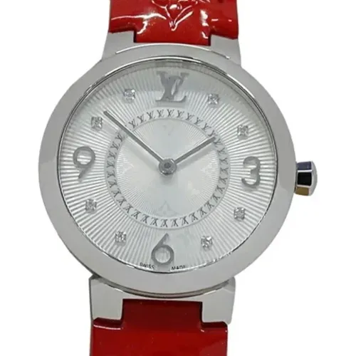 Pre-owned Stainless Steel watches , female, Sizes: ONE SIZE - Louis Vuitton Vintage - Modalova