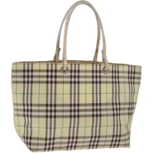 Pre-owned Tote Bags, female, , Size: ONE SIZE Pre-owned Nylon handbags - Burberry Vintage - Modalova