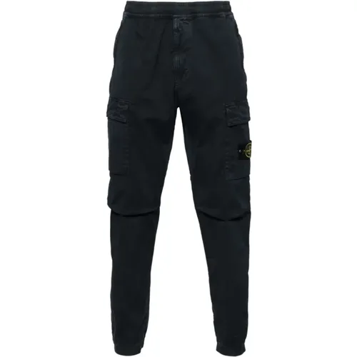 Schmale Tapered-Hose für Männer , Herren, Größe: W30 - Stone Island - Modalova