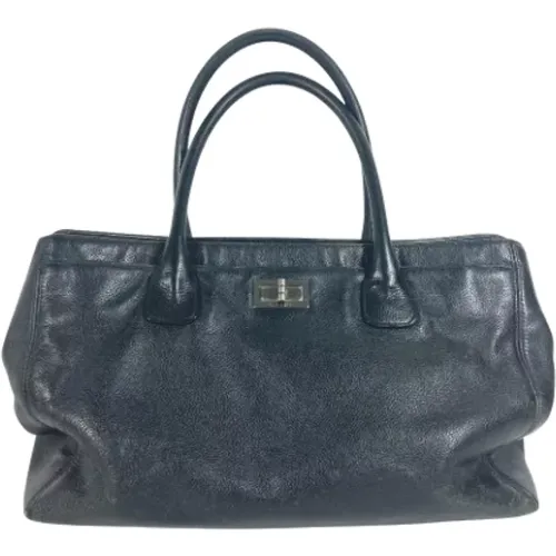 Pre-owned Tote Bags, female, , Size: ONE SIZE Pre-owned Leather chanel-bags - Chanel Vintage - Modalova