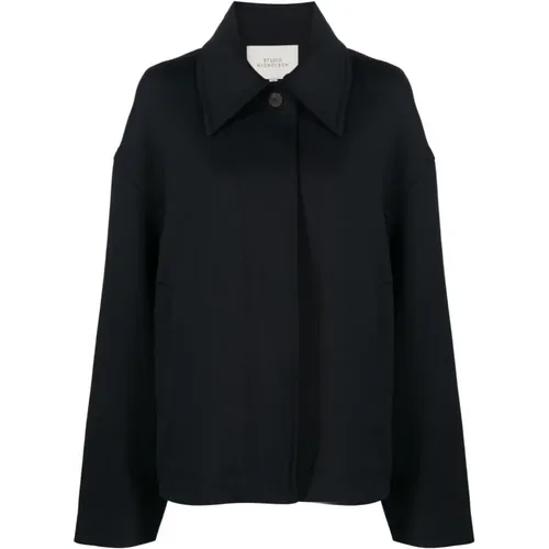 Oversize Shirt Jacket , female, Sizes: 2XS - Studio Nicholson - Modalova