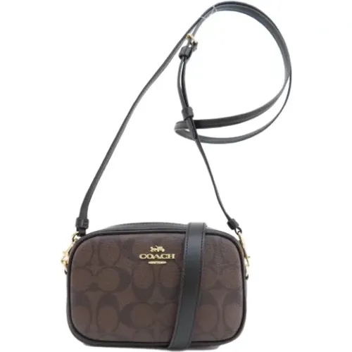 Pre-owned Cross Body Bags, female, , Size: ONE SIZE Pre-owned Canvas shoulder-bags - Coach Pre-owned - Modalova