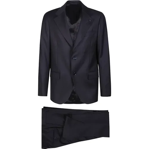 Single Breasted Suits, male, , Size: XL Special Line Suit - Lardini - Modalova