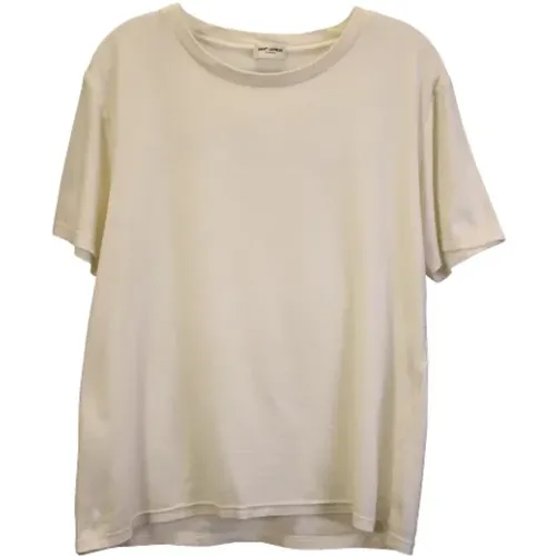 Pre-owned Tops, female, , Size: S Pre-owned Cotton tops - Yves Saint Laurent Vintage - Modalova