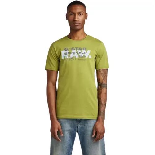 T-Shirts , male, Sizes: XS - G-Star - Modalova