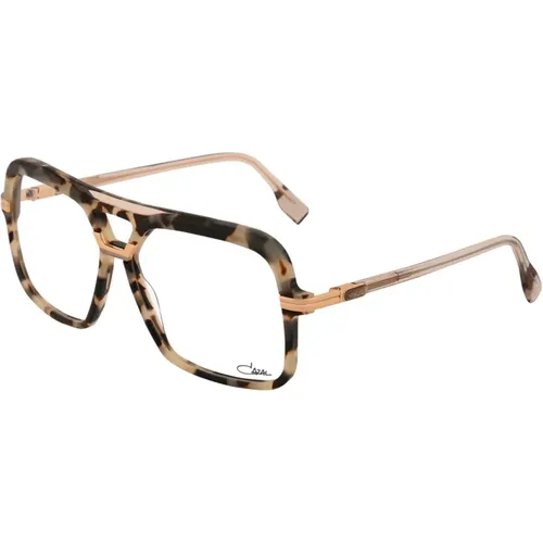 Glasses, unisex, , Size: L Stylish Optical Glasses in Havana-Beige - Cazal - Modalova