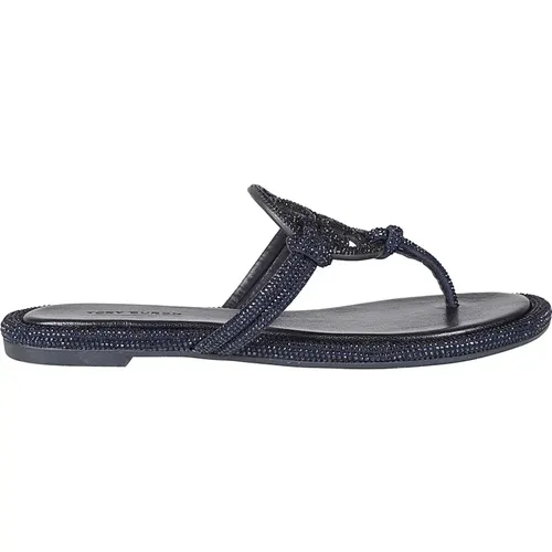 Blaue Sandalen für Frauen , Damen, Größe: 36 1/2 EU - TORY BURCH - Modalova