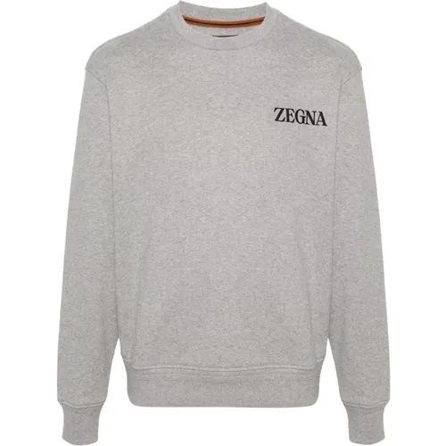 Zegna Sweaters , male, Sizes: M, L, S, XL - Ermenegildo Zegna - Modalova