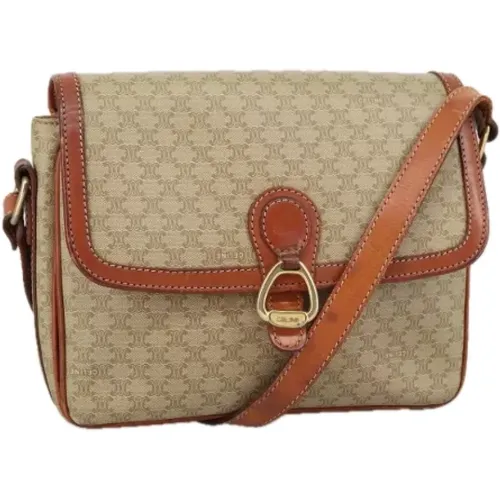 Pre-owned Cross Body Bags, female, , Size: ONE SIZE Pre-owned Canvas celine-bags - Celine Vintage - Modalova