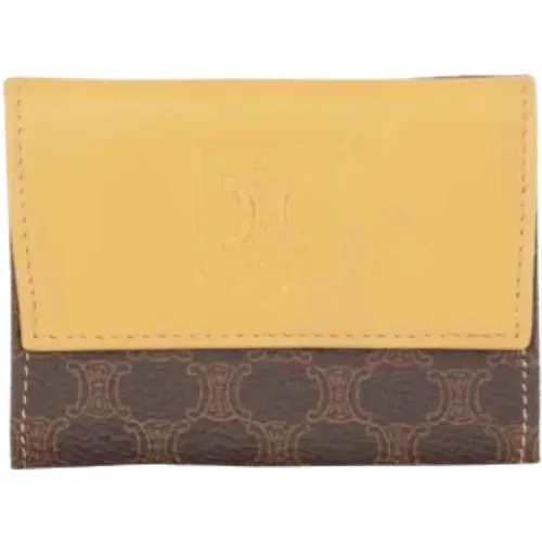 Pre-owned Wallets, female, , Size: ONE SIZE Pre-owned Plastic home-office - Celine Vintage - Modalova