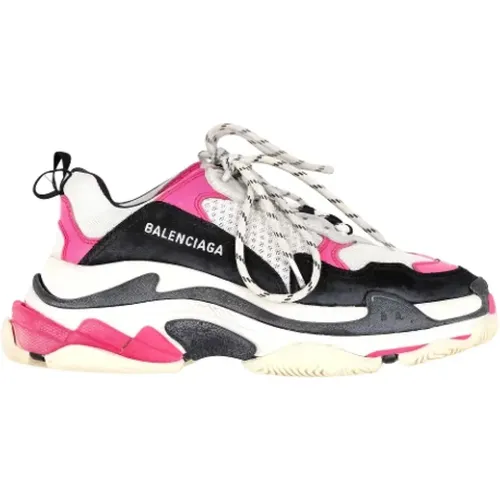 Pre-owned Sneakers, female, , Size: 10 US Pre-owned Plastic sneakers - Balenciaga Vintage - Modalova