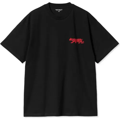 Rocky T-Shirt , male, Sizes: S, M - Carhartt WIP - Modalova