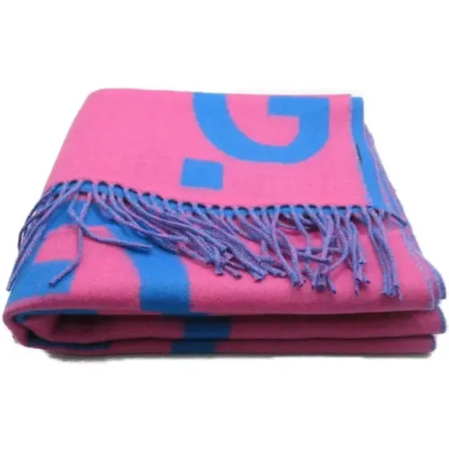 Pre-owned Scarves, female, , Size: ONE SIZE Pre-owned Canvas scarves - Gucci Vintage - Modalova