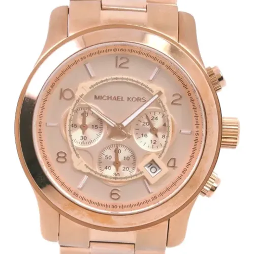 Pre-owned Watches, female, , Size: ONE SIZE Pre-owned Stainless Steel watches - Michael Kors Pre-owned - Modalova