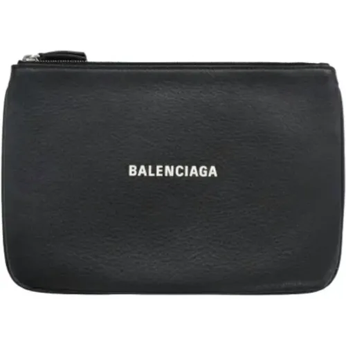 Pre-owned Clutches, female, , Size: ONE SIZE Pre-owned Leather clutches - Balenciaga Vintage - Modalova