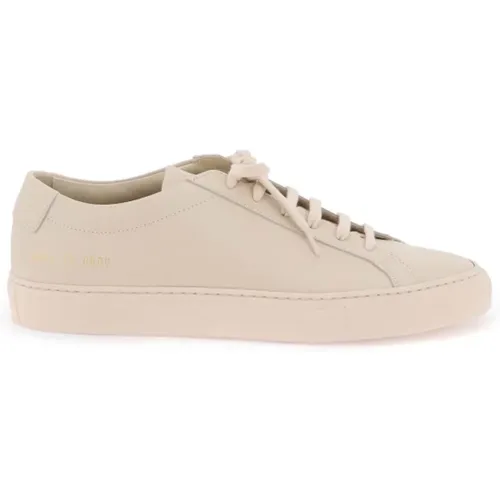 Original Achilles Leder Sneakers , Damen, Größe: 40 EU - Common Projects - Modalova