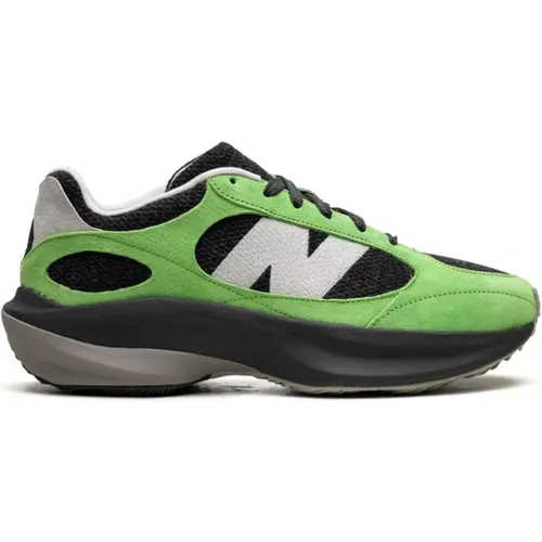 Sneakers, male, , Size: 11 US Green/Black Runner Sneakers Logo Rubber - New Balance - Modalova