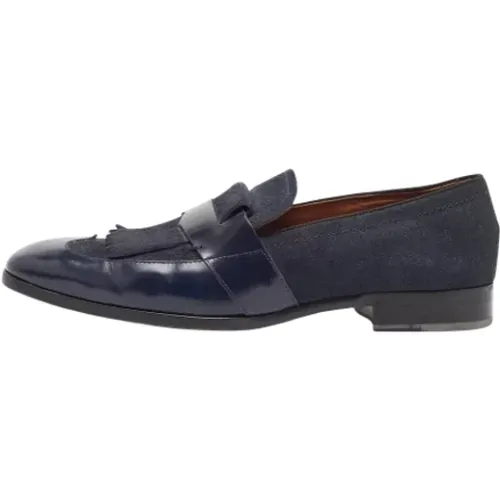 Pre-owned Flats, male, , Size: 12 US Pre-owned Denim flats - Jimmy Choo Pre-owned - Modalova