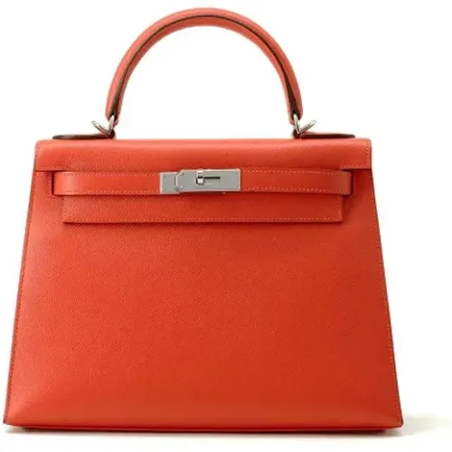 Pre-owned Leather handbags , female, Sizes: ONE SIZE - Hermès Vintage - Modalova