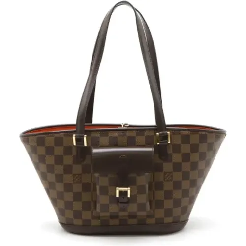 Pre-owned Tote Bags, female, , Size: ONE SIZE Pre-owned Canvas louis-vuitton-bags - Louis Vuitton Vintage - Modalova